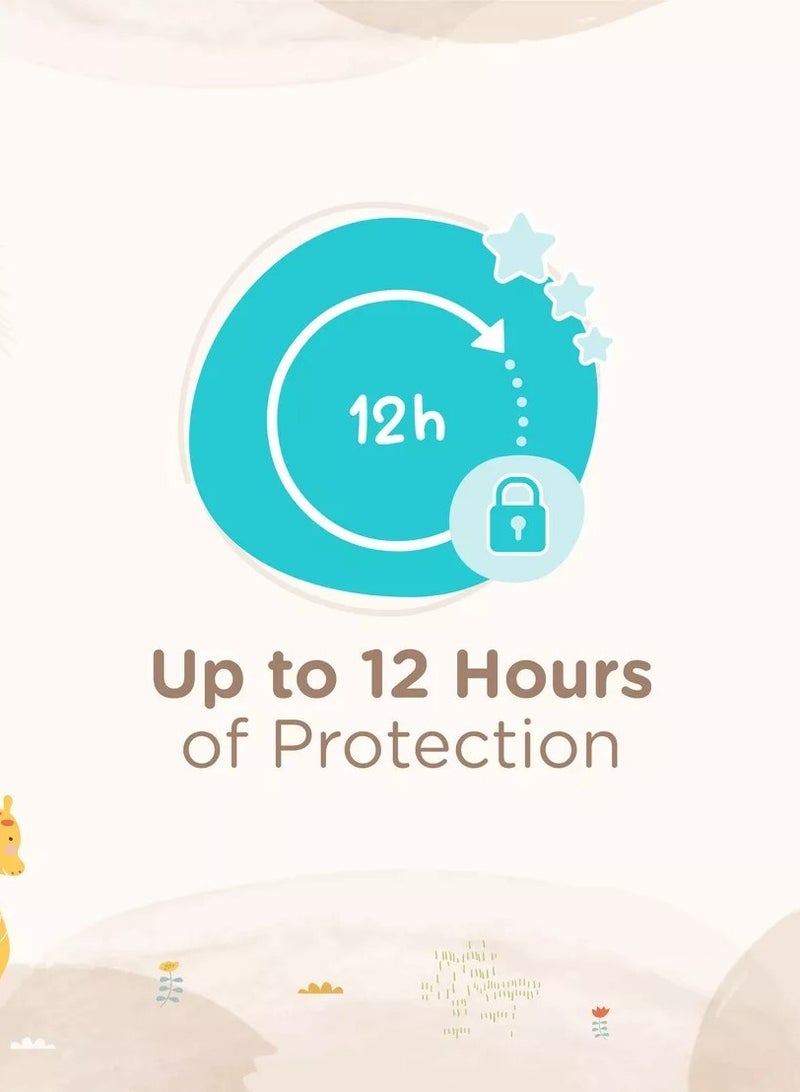 Mumz Care Baby Diapers, Ultra-Thin with Super Absorbency, Size 3, 6-11 Kg, 5 Pack & 130 Diapers.