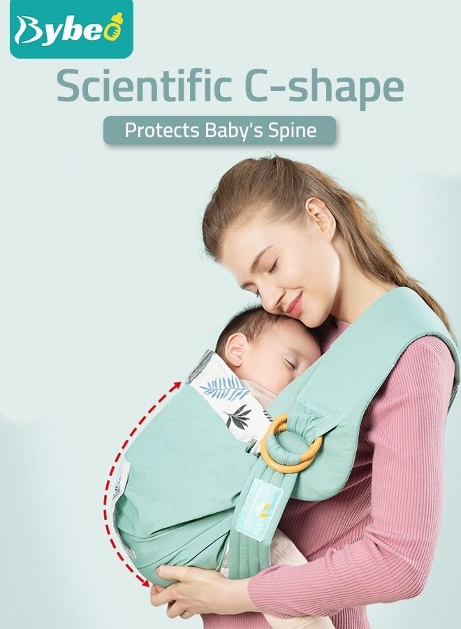 Baby Wraps Carrier Infants Wrap Ring Sling and Nursing Cover for Toddler