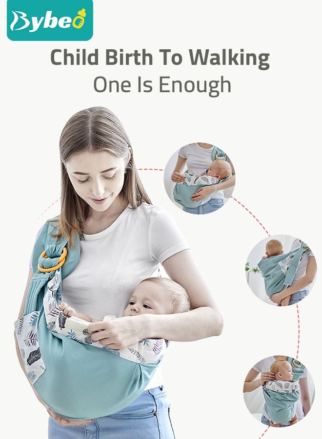 Baby Wraps Carrier Infants Wrap Ring Sling and Nursing Cover for Toddler