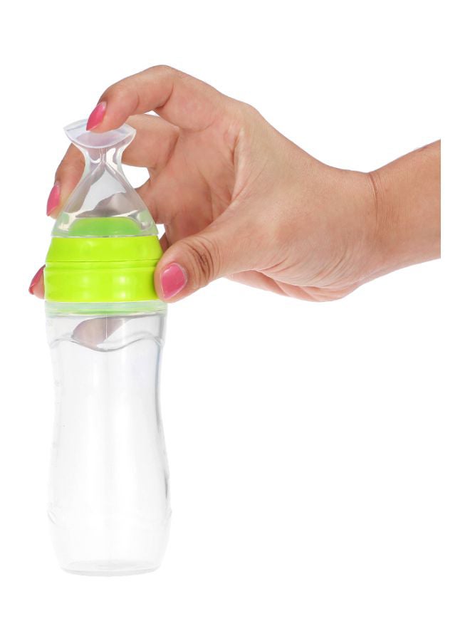 Set Of 3 Feeding Bottle With Spoon For Toddlers