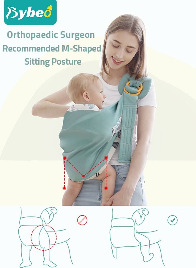 Baby Wraps Carrier Infants Wrap Ring Sling and Nursing Cover for Toddler
