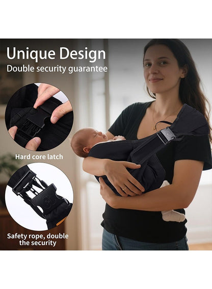 Baby Carrier, Portable Toddler Sling Adjustable Baby Sling Carriers from Newborn Baby Wrap