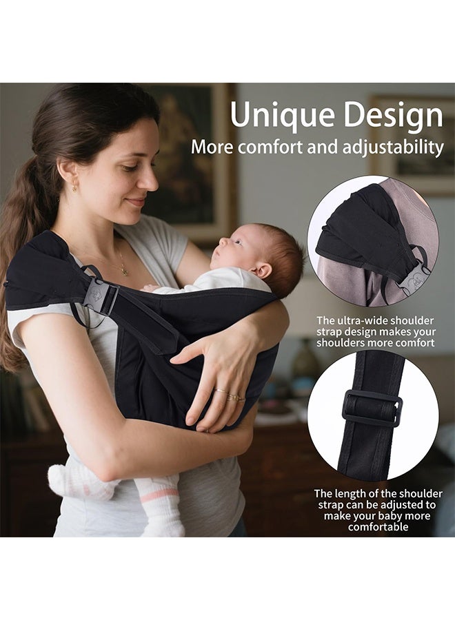 Baby Carrier, Portable Toddler Sling Adjustable Baby Sling Carriers from Newborn Baby Wrap